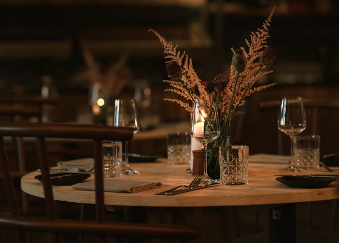 Tisch im KITCHENS Restaurant